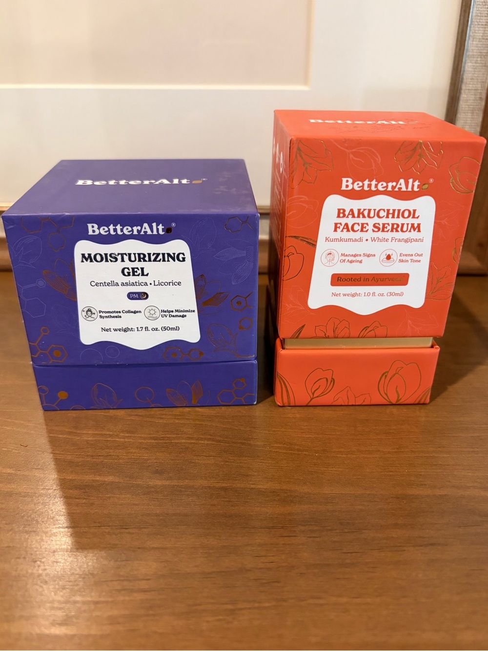 BetterAlt Bakuchiol Face Serum & Moisturizing Gel Duo Skin Care Set NEW Viral 🔥